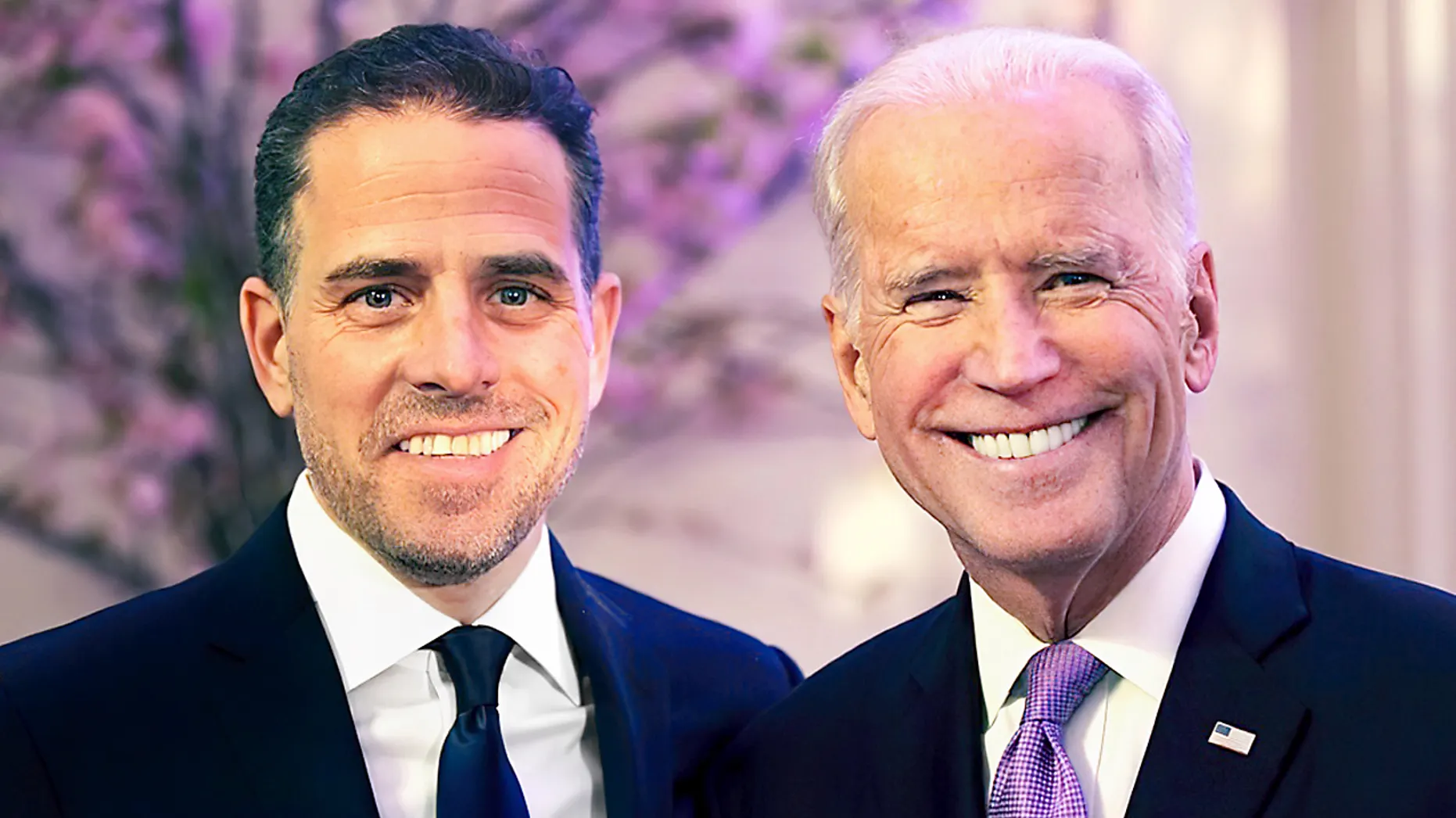 Joe Biden and his son Hunter Biden